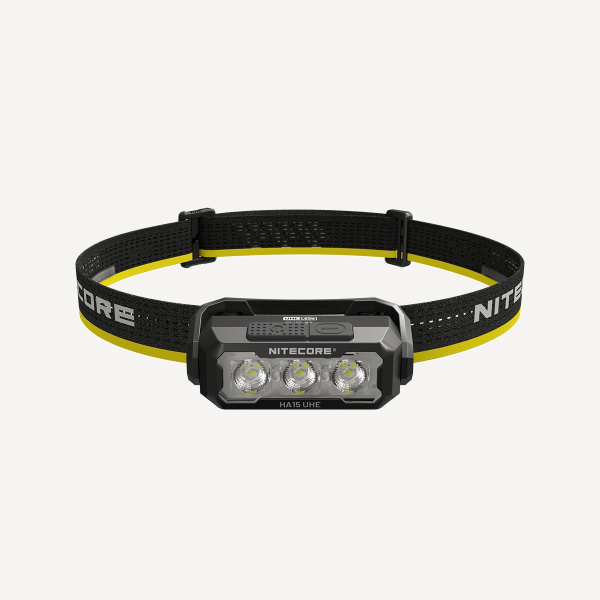 Фонарь налобный NiteCore HA15UHE 400Lum (свет Белый(6000K); AA (в комплекте))